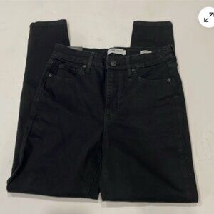 EUC Nine West Sz 12 Charcoal/Black  Skinny Jeans  Waist 32"  Inseam 28"    B19